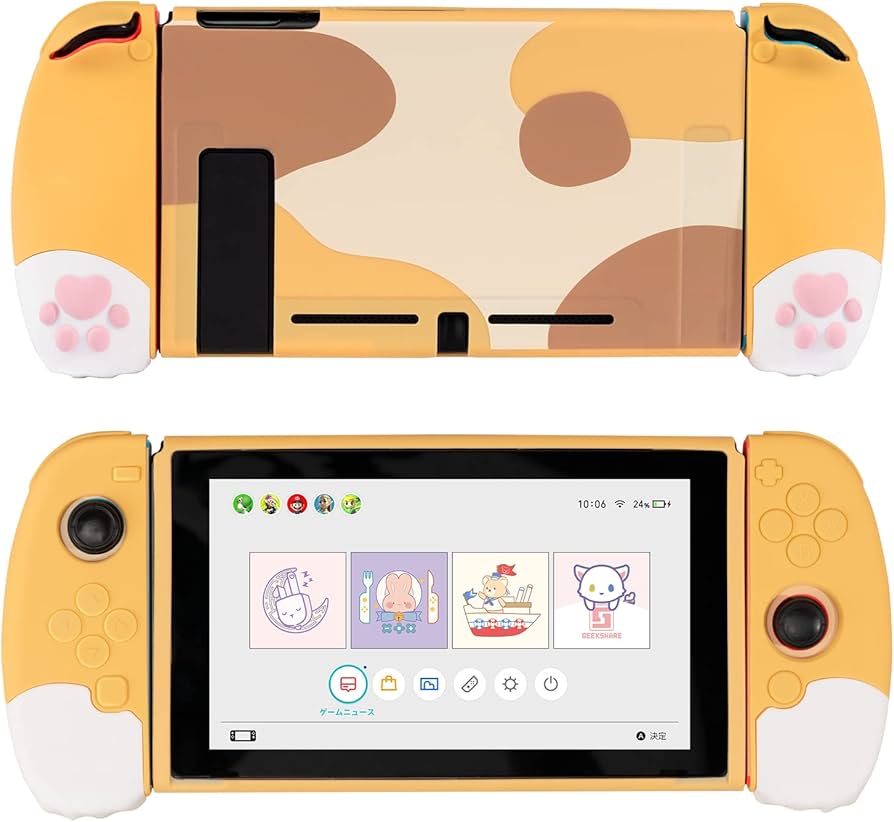 Amazon.co.jp: GeekShare Switchカバー nintendo switch対応 スイッチ